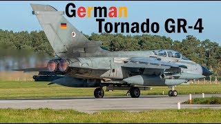 German GR4 Tornados Takeoff  RAF Lossiemouth [upl. by Novi]