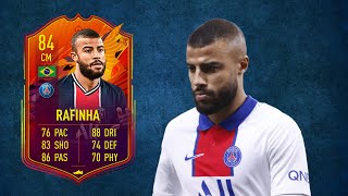 FIFA 21  RAFINHA 84 HEADLINER  PLAYER REVIEW [upl. by Merrili]