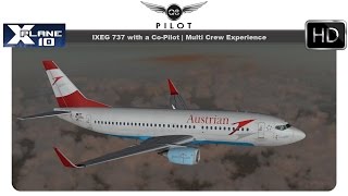 XPlane IXEG 737 with CoPilot  EPWA ✈️ LOWW  Multi Crew Experience [upl. by Pike]