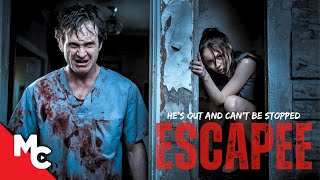 He Escaped A Mental Hospital To Find Her  New Hollywood Horror Thriller Movie  Escapee [upl. by Airdnaed985]