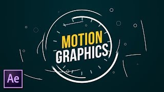 4 Great Motion Graphics Techniques in After Effects [upl. by Eversole]