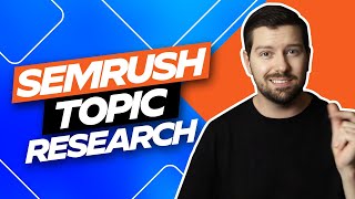 Semrush Topic Research [upl. by Drawyeh810]