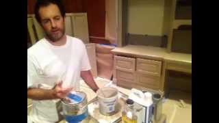 Faux Cerused Oak  Step 1 Mixing your Glaze [upl. by Sivrad]