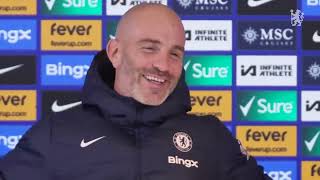 Chelsea Enzo Maresca Prematch conference Against Arsenal Credit Chelseafc🔥⚽️ [upl. by Merrill]