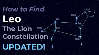 How to find Leo the Lion Zodiac Constellation [upl. by Ennaeirrac901]