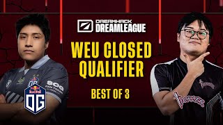 FIL OG vs Team Tickles BO3 DreamLeague Season 22 WEU Closed Qualifier [upl. by Stephana]