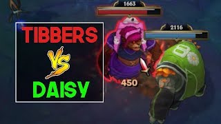 DAISY VS TIBBERS Ivern vs Annie Ultimate [upl. by Akihsay821]