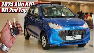 2024 Maruti Alto K10 VXi 2nd Top Model On Road Price List Mileage Specs [upl. by Robaina]