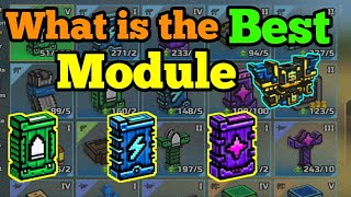 What is the Best Module in Pixel Gun 3D  Best Module for Armor Weapon [upl. by Gretel]