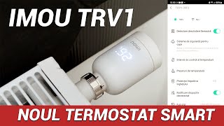 Afla totul despre noul termostat smart cu aplicație si control vocal IMOU TRV1 [upl. by Terencio]