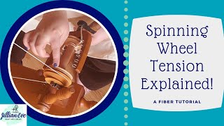 Scotch Tension Spinning Wheel Tutorial [upl. by Ycat]