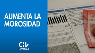 ALTA MOROSIDAD  Aumenta la cantidad de deudores de agua luz y gas  CHV Noticias [upl. by Refenej400]