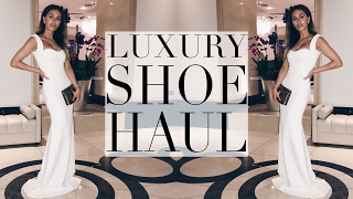 LUXURY SHOE HAUL  Lydia Elise Millen [upl. by Atiroc]