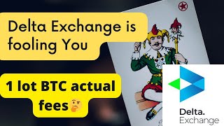 Delta exchange fee per BTCoption sellingbuying chargesdeltaexchange [upl. by Sou480]