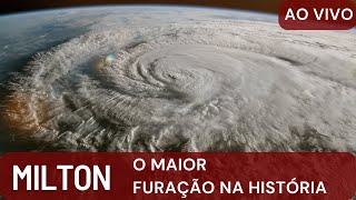 Furacão MILTON  AO VIVO   Hurricane MILTON  LIVE  Tampa bay Key West  FL milton hurricane [upl. by Monroy]