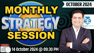 Monthly Strategy Session Hindi  October 2024  Aakash Jadhav [upl. by Munson]