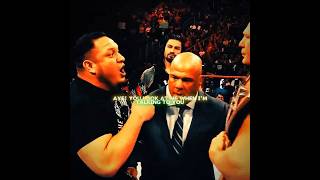 BROCK LESNAR ROMAN REIGNS SAMOA JOE SEGMENT EDIT  2KE 808iuli XSLIDE SLOWED EDIT [upl. by Omoj213]