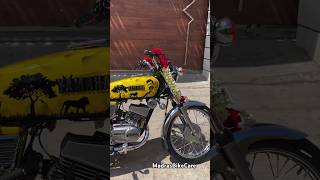 FULLY RESTORED RX100 bike modification rx100 madrasbikecare [upl. by Drofnelg564]