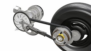 How a Scooter Transmission works [upl. by Ainad]