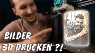 Lithophane  Tutorial  3D Druck Ideen Verwandle 2D Bilder in 3D gedruckte Bilder [upl. by Feld683]