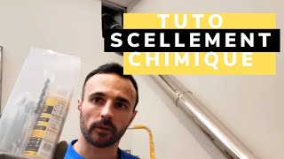 Comment utiliser du scellement chimique [upl. by Nedyarb]