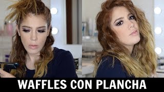 Cómo hacer waffles con plancha  Ana Mireles [upl. by Anitsirc]