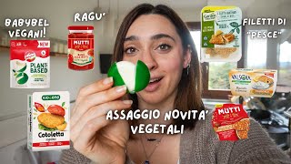 ASSAGGIO NOVITA VEGAN DEL SUPERMERCATO Tutte gioie 🤩 [upl. by Annelak]