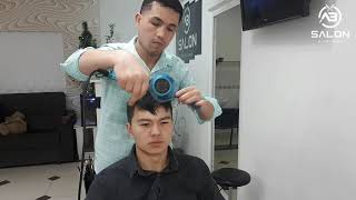 ajoyib erkaklar soch kaltalash boyicha vdeo darsi sartarosh texnikasi haircut men MASTER KILASS [upl. by Justus]