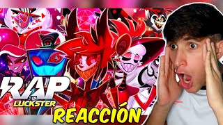 Overlords Rap  MACRO RAP  Hazbin Hotel Rap  Lucksterr REACCIÓN [upl. by Aydin411]