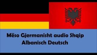 Mëso Gjermanisht Shqip Fjalor Audio 62 100 Albanisch Deutsch 3 [upl. by Stoughton]