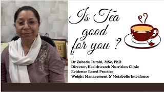 Hidden health benefits of tea  Research shows Tea can boost gut immunity amp brain  Dr Zubeda Tumbi [upl. by Nnahgem]