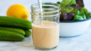 Best Tahini Dressing Recipe [upl. by Malena]