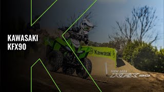 Kawasaki KFX90  Tougher Terrain amp Bigger Adventures [upl. by Carnahan]