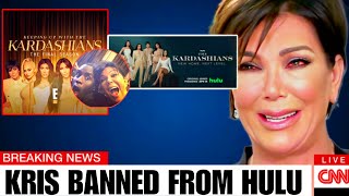 Kris Jenner CRAWLS BACK To E After Hulu BANNED Kardashians Show Due To Diddy Fbi Investigations [upl. by Salohcin200]