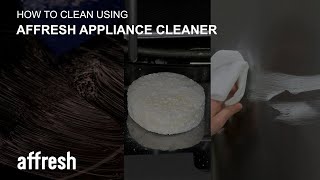 Using Affresh Appliance Cleaner [upl. by Atiner]