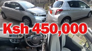 Cheapest Toyota Vitz 2010  450000 Ksh Amazing Deal [upl. by Arahsat397]