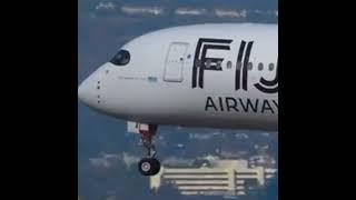 Fiji Airway Airbus A350900 departure from Nadi flights to Los Angeles [upl. by Amelie]