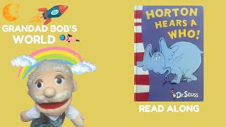 ❤️ Kids Book Read Aloud Dr Seuss HORTON HEARS A WHO [upl. by Aurie]