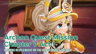 Genshin Impact Archon Quest quotNatlan quot Chapter 5 Act 1 Dub Jp Sub Eng FULL No Documentary [upl. by Doretta]