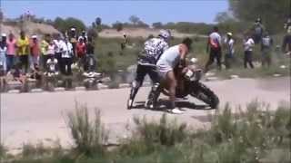 Dakar 2013 The Best Motorcycle Fails and Falls [upl. by Kurr]