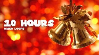 10 HOURS LOOP Christmas Sleigh Bells Sound [upl. by Zilvia]