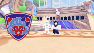 TEAM CRIMSON CATS ROBLOX THE GAMES  COUNTDOWNPLAYING THE EVENT [upl. by Ynohta894]