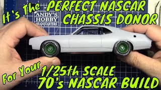 Ep116 70s NASCAR Scale Model Chassis Donor how To [upl. by Eadmund]