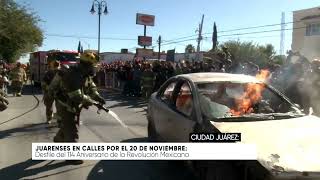 Juarenses en calles por el 20 de Noviembre [upl. by Lindsy]