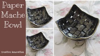 Paper Mache Bowl [upl. by Trocki]