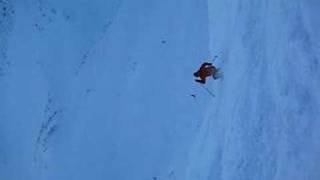 Skiing the Couloir Extreme on Blackcomb Mt  Whistler CAN [upl. by Alta647]