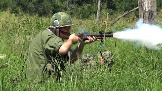 Vietnam War Reenactment  Indiana Military Museum [upl. by Marjy600]