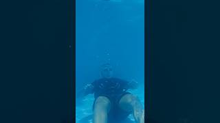 Mirror mask underwater diving pool summer hold breath viral funny comedy shorts [upl. by Hoang]