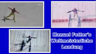 Manuel Fettner´s Weltmeisterliche Landung [upl. by Cocke744]