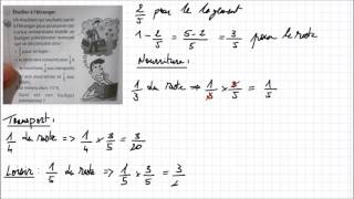 MonPlanMaths  Etudier à létranger  fraction 4ème [upl. by Yong]